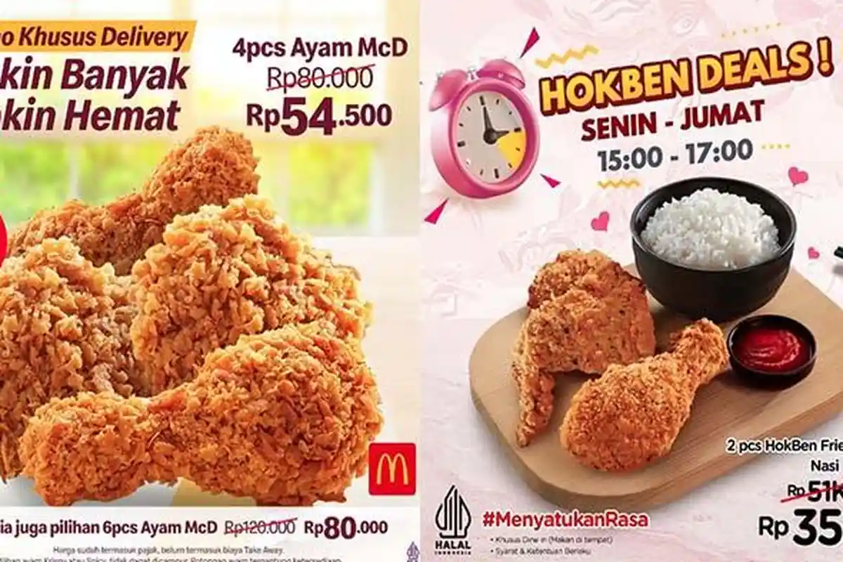 Promo Makanan di Restoran Hari Ini 7 Februari 2023, Pizza Hut Burger King Solaria McD KFC Hokben A&W
