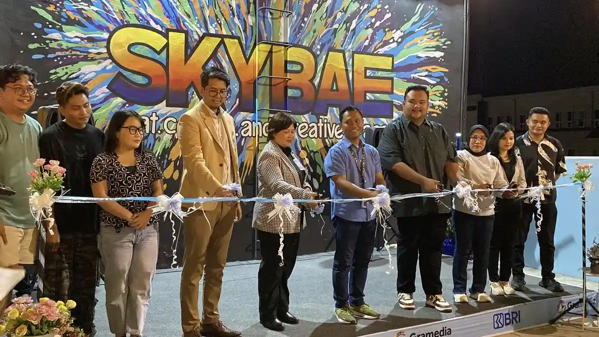 Grand Opening Skybae di Rooftop Gramedia Sam Ratulangi Manado, Tempat Nongkrong dan Ruang Kreatif