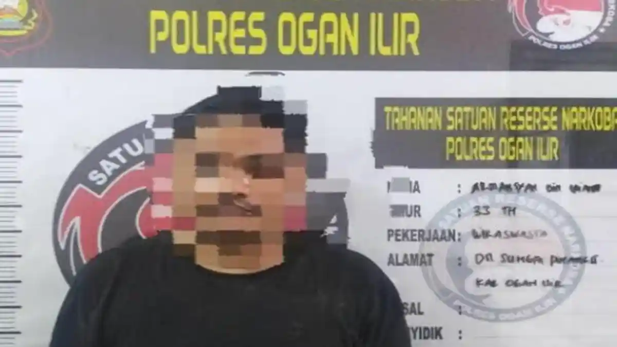 Modus Jual Pulsa, Pria di Ogan Ilir Nyambi Bisnis Jual Narkoba dari Rumah, Ditangkap Polisi - Tribunsumsel.com