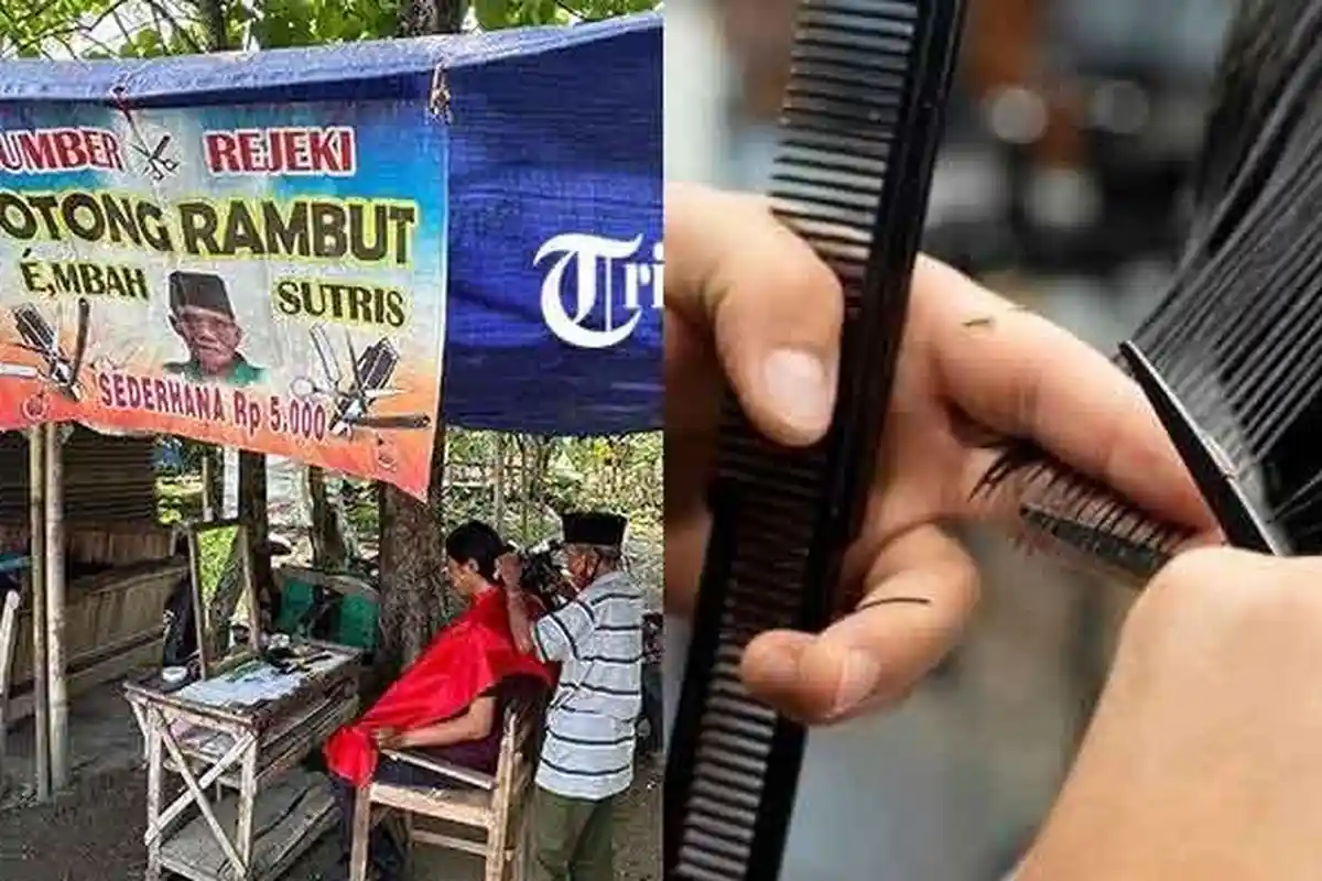 Mbah Sutris Habiskan 74 Tahun Jadi Tukang Cukur, Mulai Era Presiden Soekarno hingga Prabowo