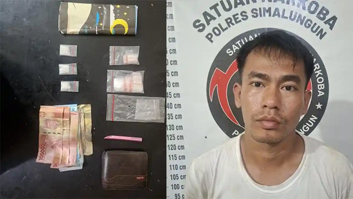 Polres Simalungun Tidak Diam, Sergap Transaksi Sabu di Kafe Hatonduhan, Satu Tersangka Dibekuk