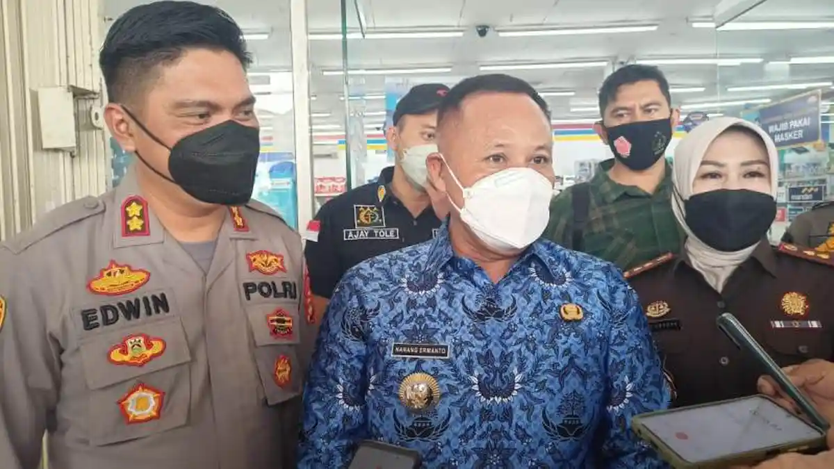 Tim Gabungan Forkopimda Lampung Selatan Sidak Minyak Goreng ke Sejumlah Minimarket