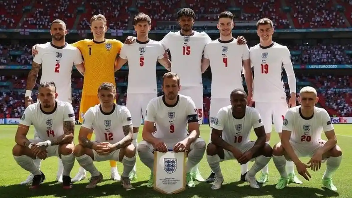 Jadwal Inggris vs Jerman 16 Besar Euro 2021 - Henderson: The Three Lions Melawan ''Kutuk''