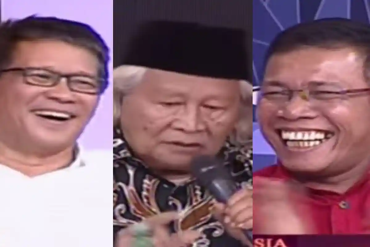 Budayawan Ridwan Saidi: Rocky Gerung Mesti Tahan Hawa Nafsunya untuk Tidak Hajar Masinton