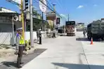 Proyek di Simpang Tiga Piyungan Dilanjutkan, Polres Bantul Terapkan Rekayasa Contraflow