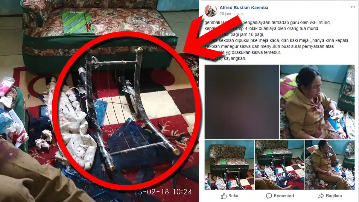 Kisah Kepsek di Lolak Dianiaya Wali Murid Residivis Kasus Pembunuhan