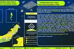 BMKG Peringatkan Hujan Lebat Disertai Petir di Sejumlah Wilayah Sulut hingga Pukul 17.30 WITA