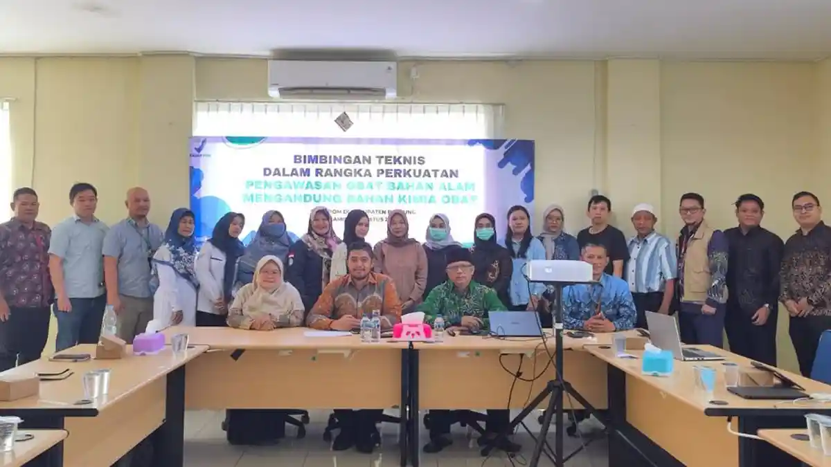 Loka POM di Kabupaten Belitung Perketat Pengawasan Jamu dan Obat Tradisional