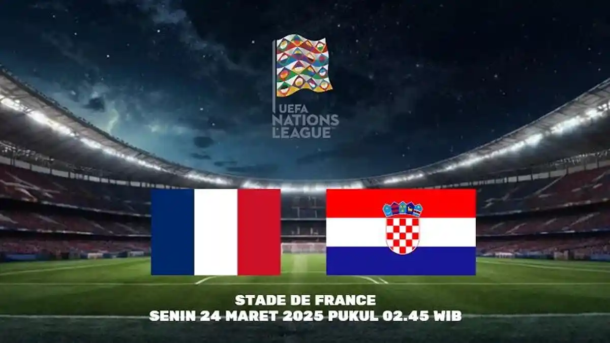 SUSUNAN Line Up Prancis vs Kroasia Road to Semifinal UEFA Nations League, Mbappe Tertinggal Dua Gol
