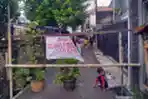Micro Lockdown di Perkampungan Gandaria Jaksel