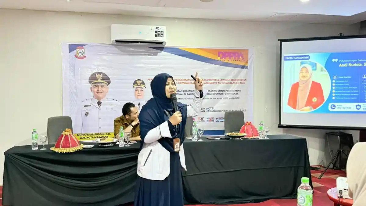 Dosen Unhas Edukasi Forum Anak Soal Bahaya Kekerasan Daring