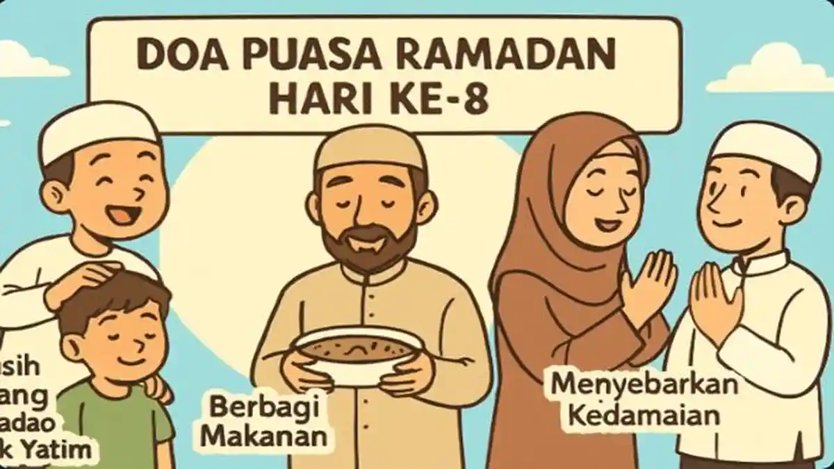 Doa Puasa Ramadan Hari Ke-8: Tulisan Arab, Latin, Lengkap dengan Arti dan Maknanya