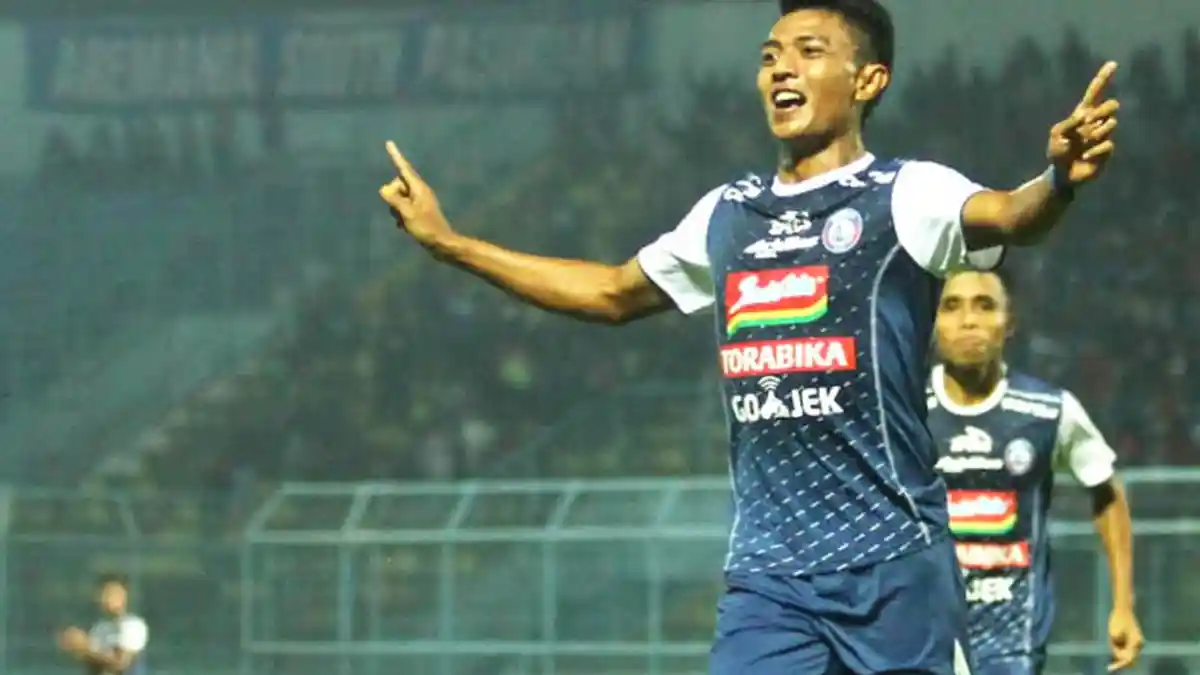 Banyak Belajar di Putaran I, Striker Arema FC Dedik Setiawan Siap Tampil Lebih Baik pada Putaran II