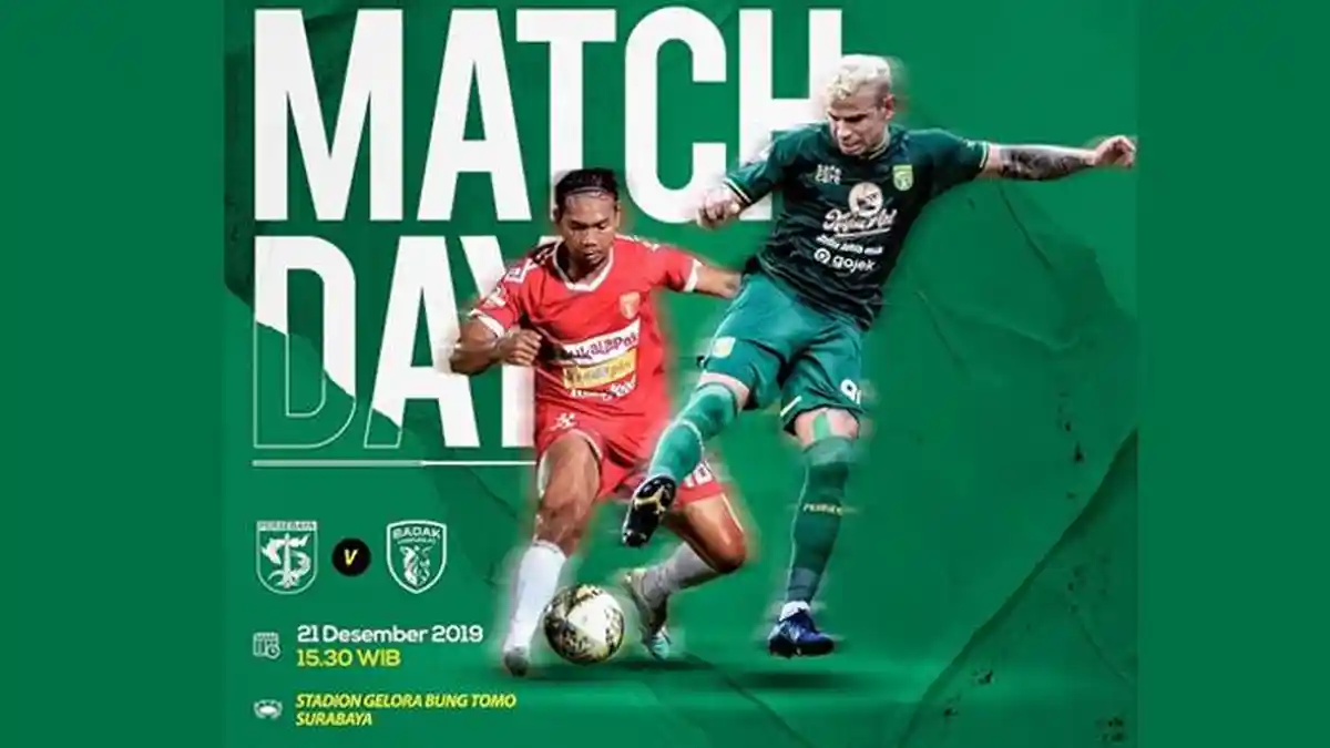 Live Streaming Vidio.com Persebaya Surabaya vs Badak Lampung 15.30 WIB, Nonton Tanpa Buffer di Sini!