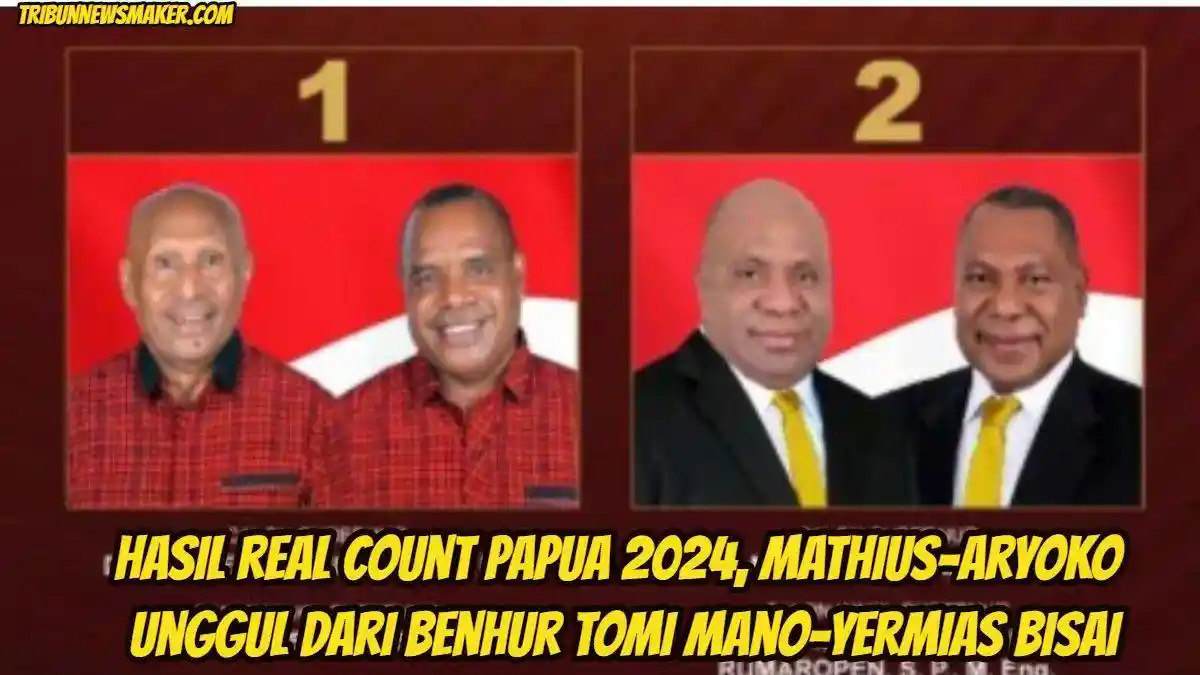 Sosok Calon Gubernur Papua versi Real Count, Perolehan Suara Hampir 60 Persen
