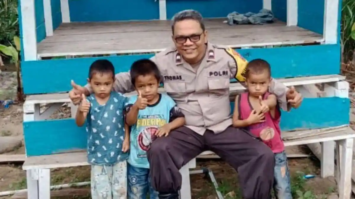 Polisi Itu, Kata Aipda Thomas Muda Sahabat Siapa saja Kecuali Pelaku Kriminal