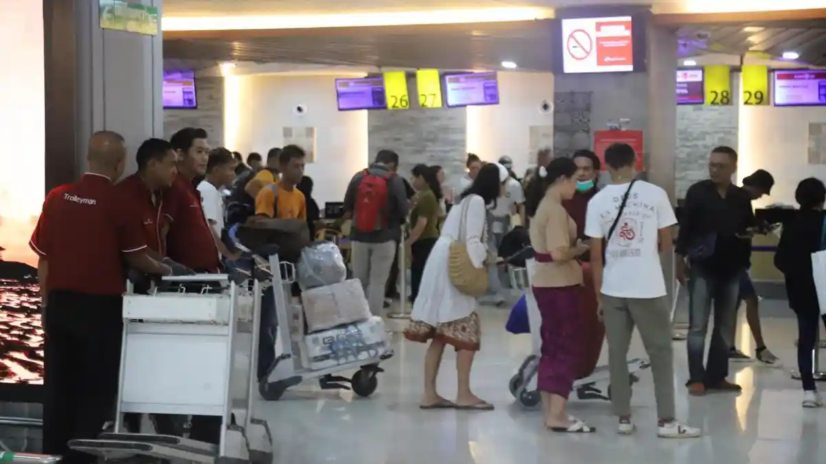 Triwulan Pertama 2024, Imigrasi Ngurah Rai Catat Kunjungan Wisman Capai 1,3 Juta