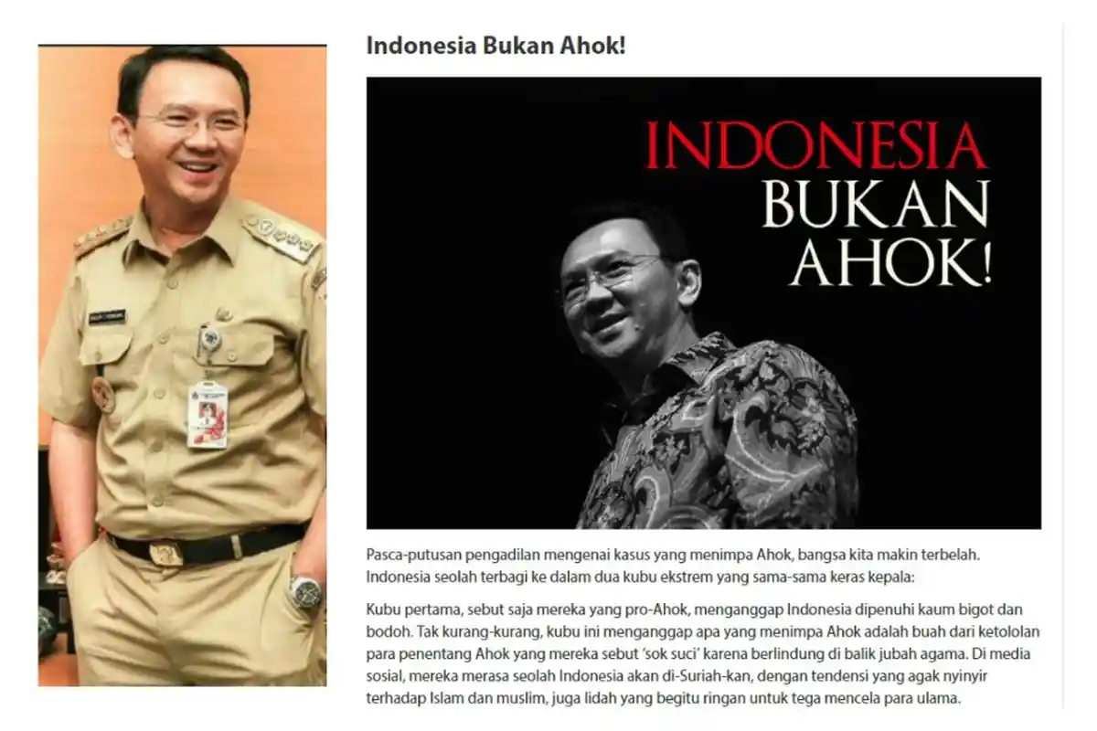 Viral! Tulisan Blogger ini Menampar Pendukung dan Pembenci Ahok ‘Kita Semua Hanyalah Figuran’