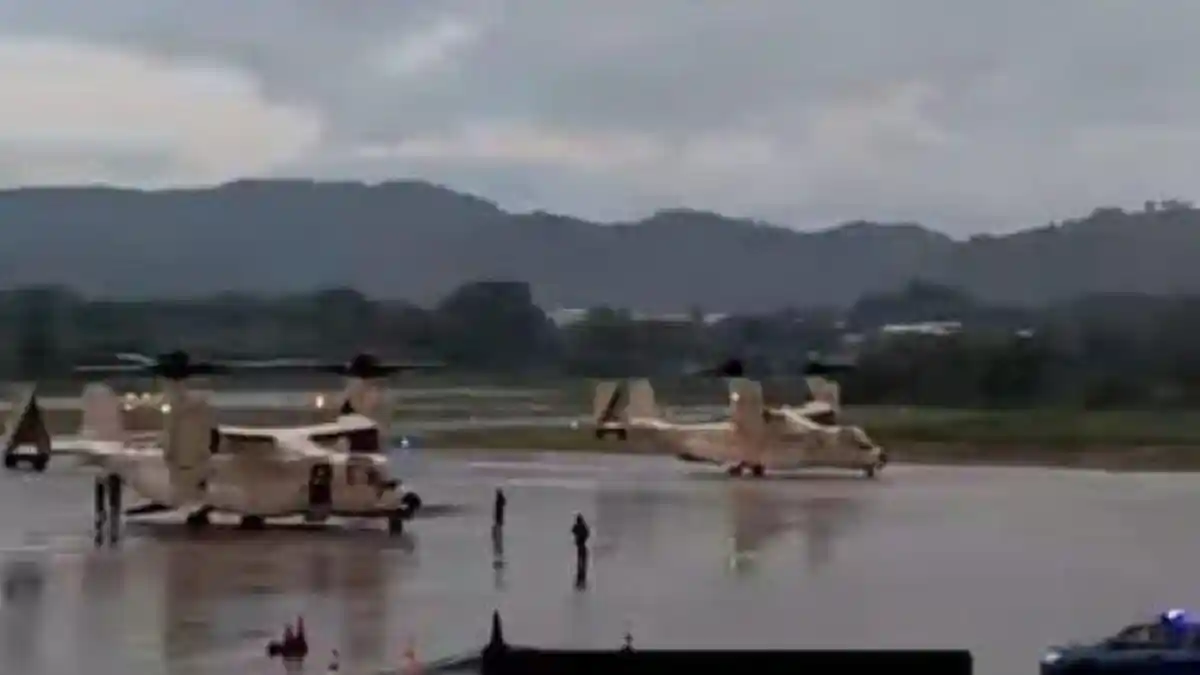 Tiga Pesawat Militer AS Kembali Mendarat di Labuan Bajo