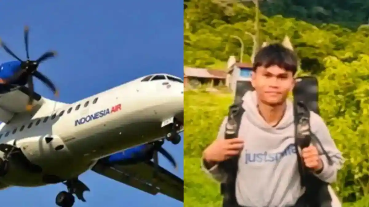 Api Berjatuhan dari Langit, Pendaki Beber Detik-detik Pesawat ATR Jatuh, Hampir Terbakar: Meledak