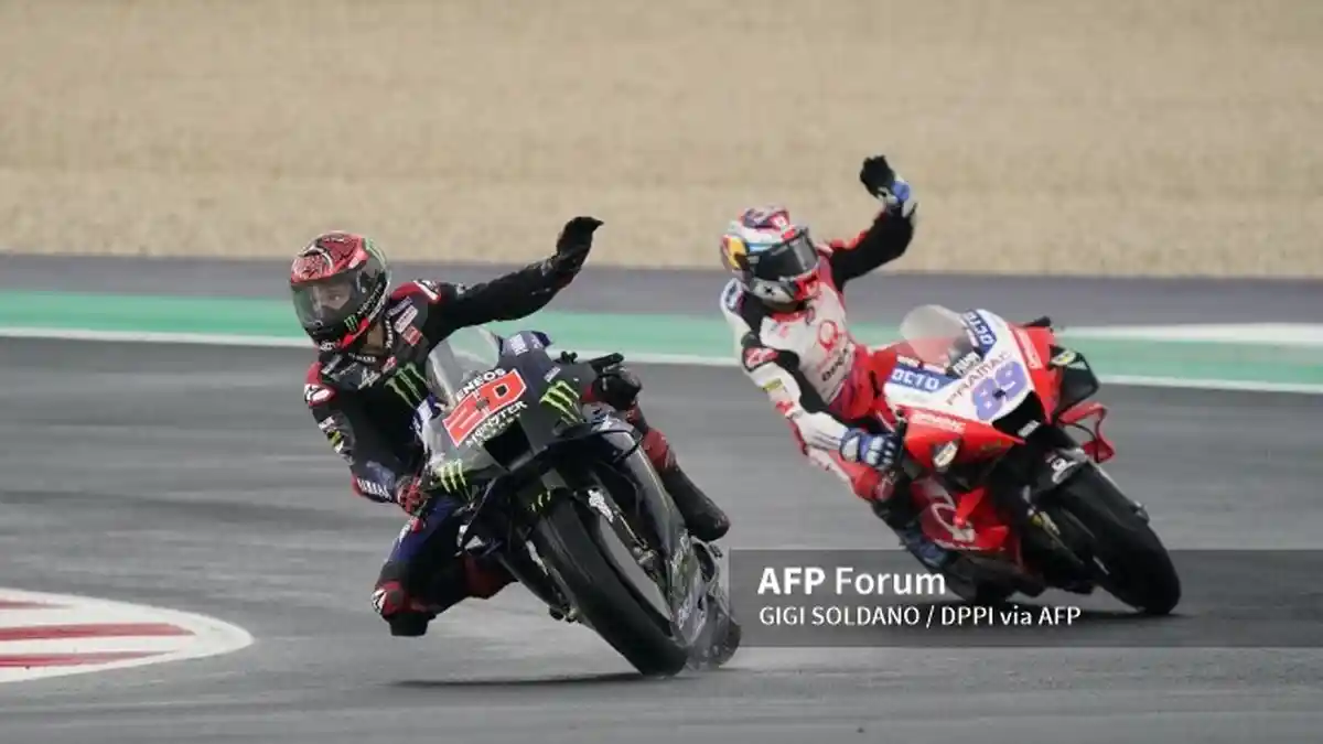 Jelang Race MotoGP 2021 San Marino, Quartararo Pimpin Time Sheet FP4