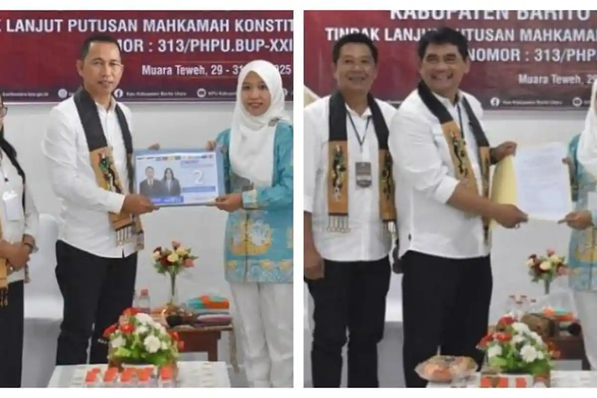 Verifikasi Administrasi Paslon Pilkada Ulang Barito Utara, KPU dan Bawaslu Komitmen Transparan