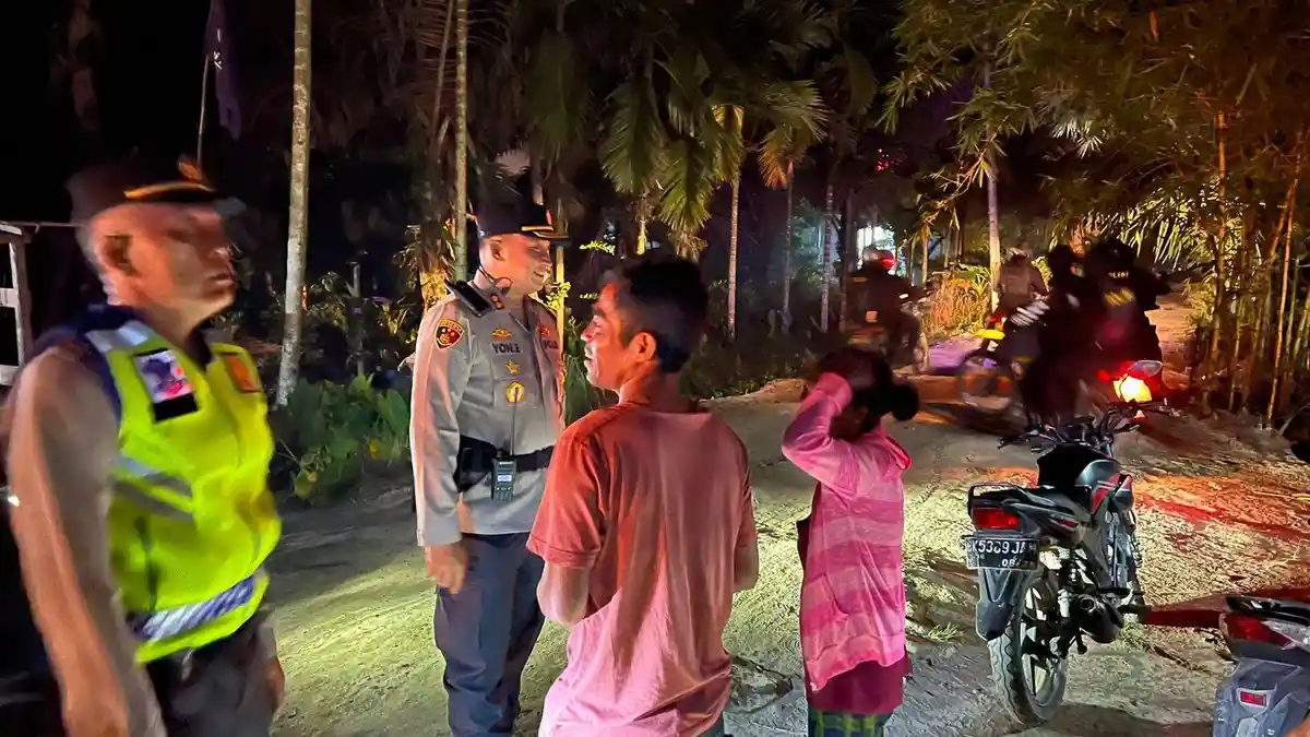 Buru Pelaku Curanmor dan Kejahatan Jalanan, Kapolres Tanjungbalai Pimpin Operasi Hingga Pukul 2 Pagi