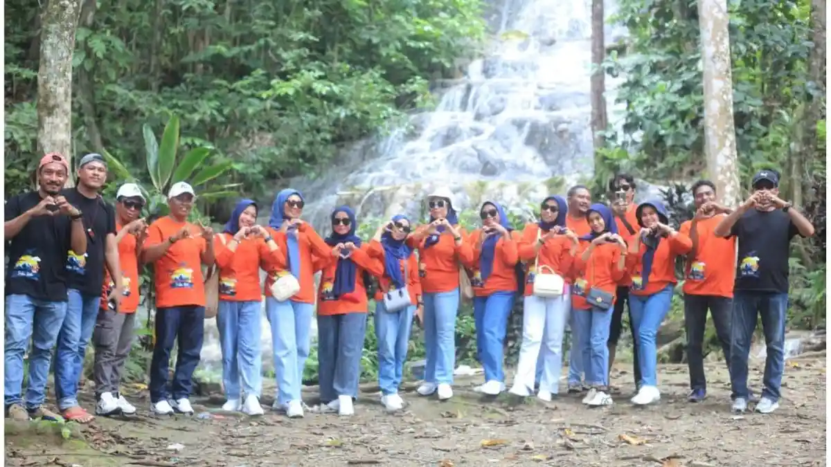 Daya Tarik Air Terjun Tiga Bidadari, Wisata Alam yang Sejuk nan Asri di Halmahera Timur