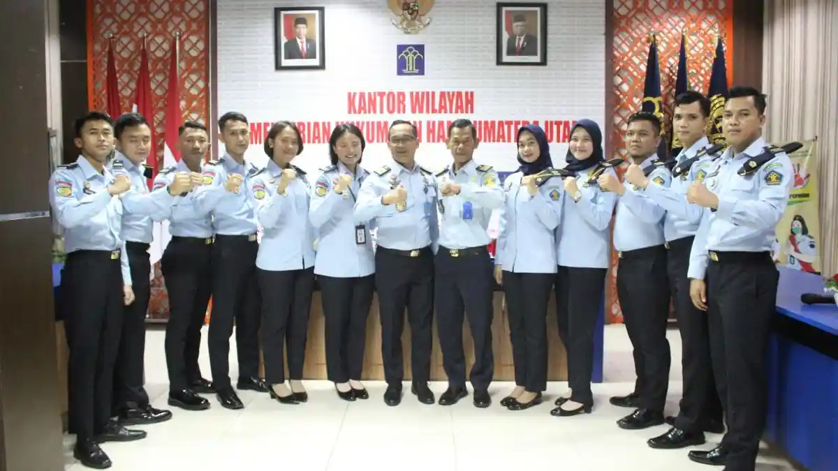 Dukung Revitalisasi Pemasyarakatan, Plh Kakanwil Kemenkumham Sumut Tekankan Peran Aktif Poltekip
