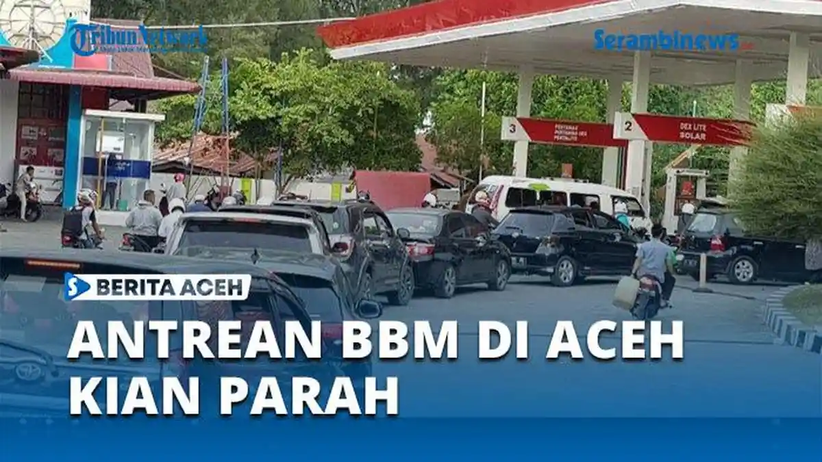 Antrean BBM Makin Parah di SPBU, Begini Tanggapan Hiswana Migas Aceh
