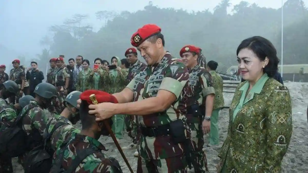 Danjen Kopassus Resmi Tutup Pendidikan Komando Angkatan 103 di Cilacap, 27 Peserta Gagal Lulus