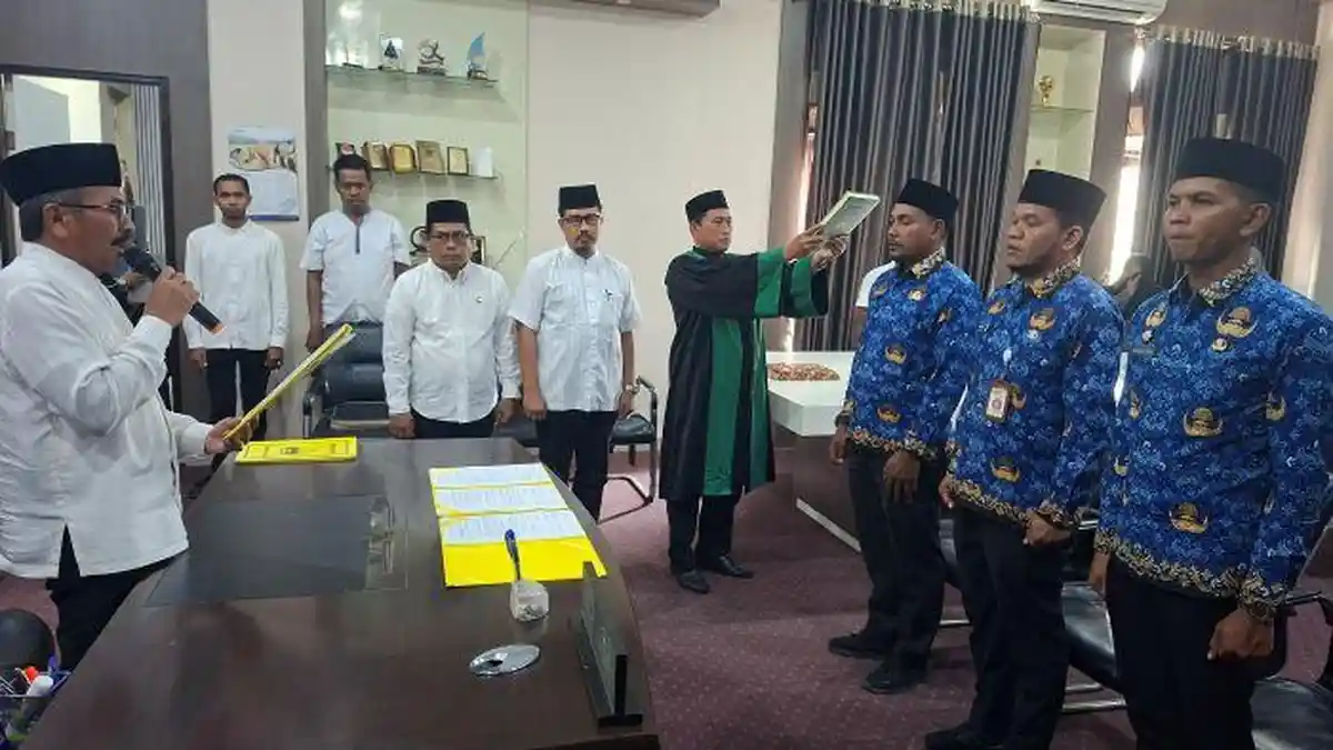 Mursyidin Resmi Jabat sebagai Kabag Prokopim Setdakab Bireuen