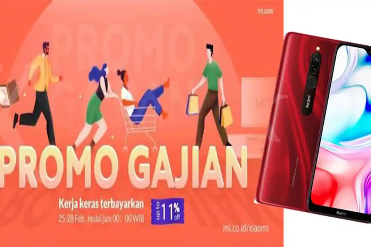 PROMO Gajian, Diskon Ponsel Xiaomi Hingga 11 Persen