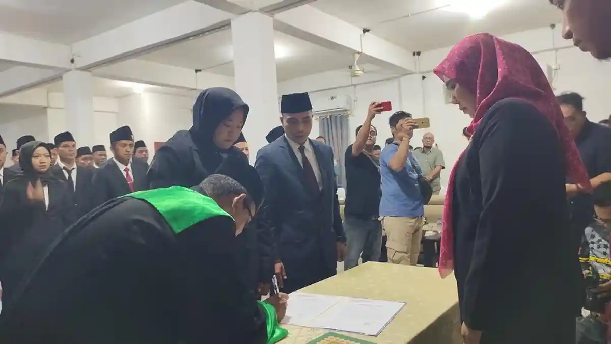 Bawaslu Lingga Lantik 39 Panwascam Buat Pilkada 2024, Bertugas di 13 Kecamatan