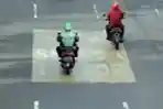 Sanksi Tilang Pemotor di Jalan Thamrin