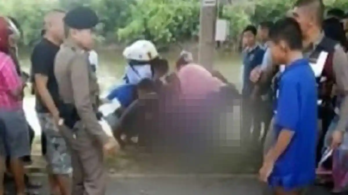 Cinta Terhalang Orangtua, Pasangan Ini Nakat Loncat ke Sungai, Tapi Malah Jadi Gini!