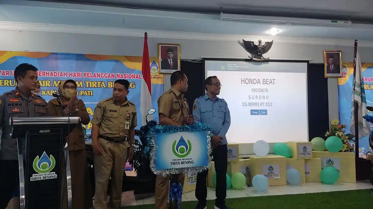 Sekda Pati Jumani Sebut Dividen dari Perumda Air Minum Tirta Bening Meningkat