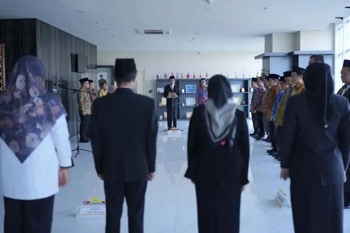 Rektor UIN RIL Lantik Ketua Prodi hingga Kepala UPT Perpustakaan