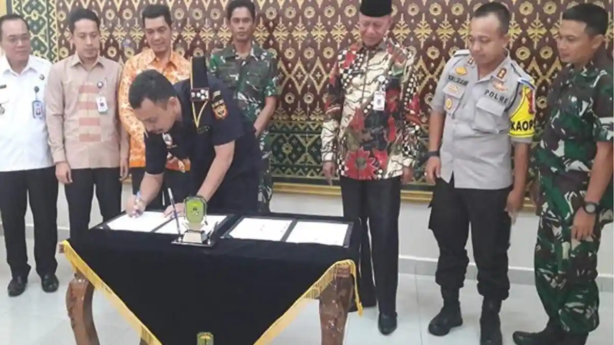 Bea Cukai Tandatangani Mou Pengamanan Perdagangan di Wilayah Tanjungpinang