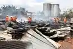 Kebakaran Bedeng Pekerja