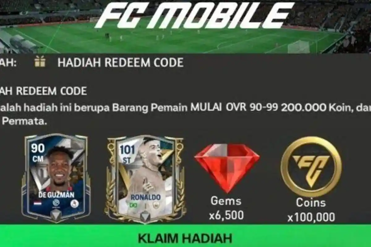 10 Kode Redeem FC Mobile Baru 31 Maret 2025, Dapatkan Pemain Langka dari EA Sports di redeem.fcm.ea
