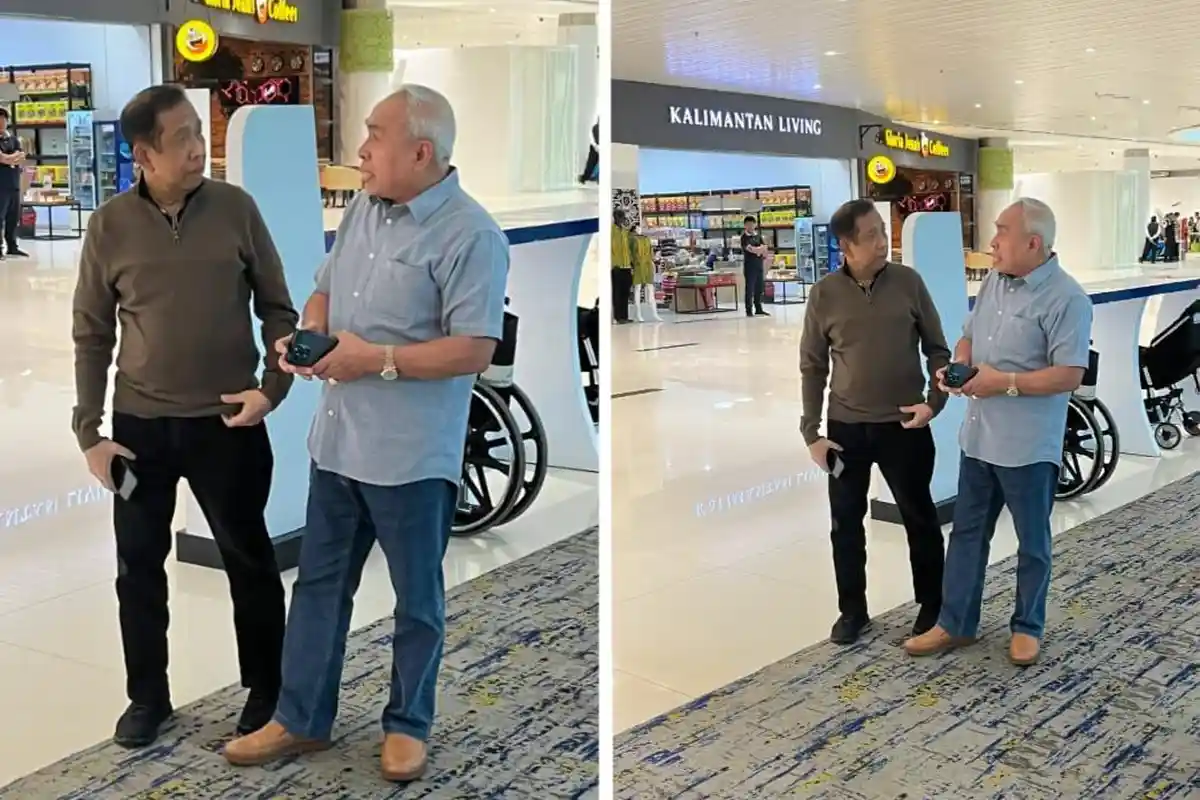 Isran Noor - Safaruddin Bertemu di Bandara, PDIP Kaltim Dukung Petahana di Pilkada Kaltim 2024?
