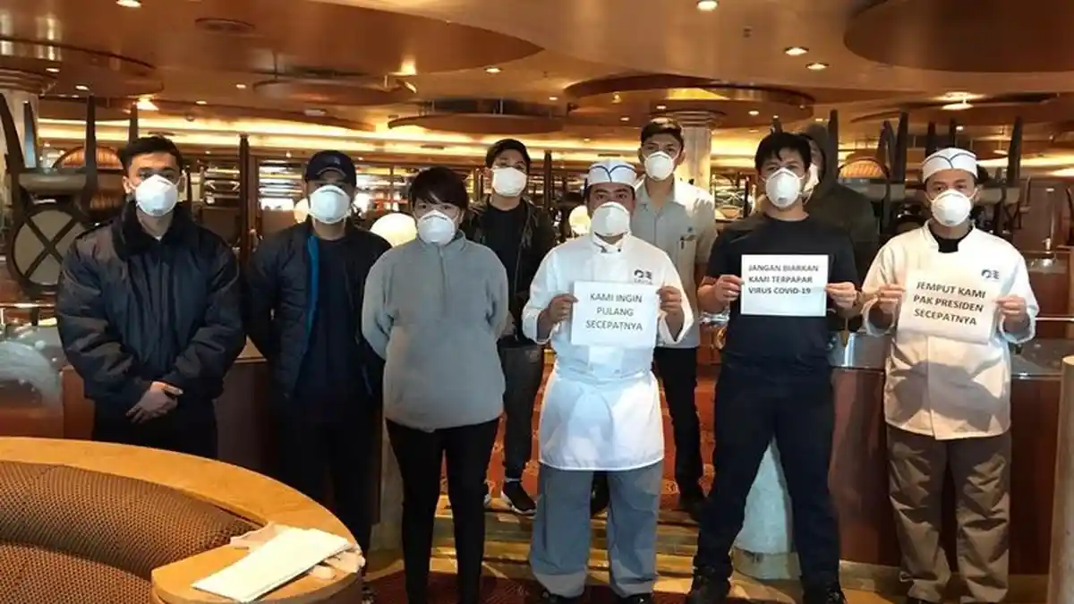 Pemerintah Bakal Evakuasi 68 WNI di Kapal Diamond Princess Minggu
