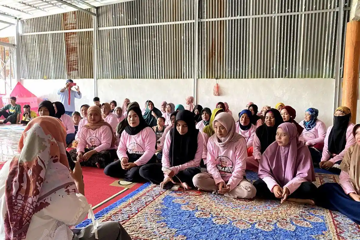Srikandi Ganjar Sulsel Edukasi Bahaya Narkoba Bagi Anak Muda di Gowa
