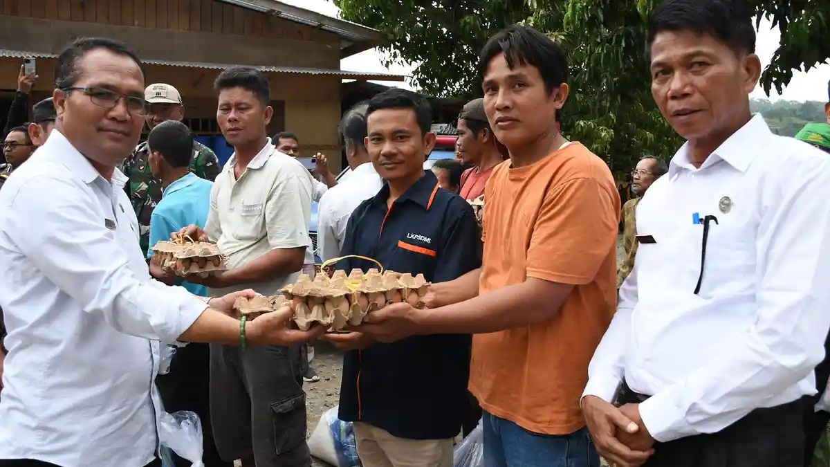 Pemkab Samosir Salurkan Bantuan bagi Masyarakat Terdampak Bencana Alam di Kenegerian Sihotang