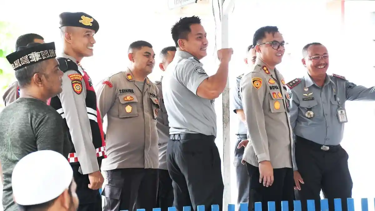 Usai Kerahkan Personel,  Kapolres Aceh Timur Turun Langsung ke Lapas Kelas IIB Idi