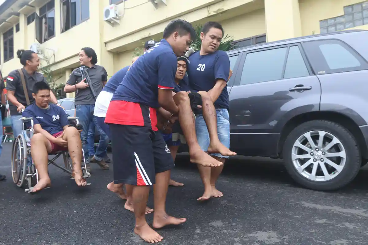 2 Begal Tewas Ditembak, 5 Begal dari Lampung Timur dan Tegineneng Menyerahkan Diri