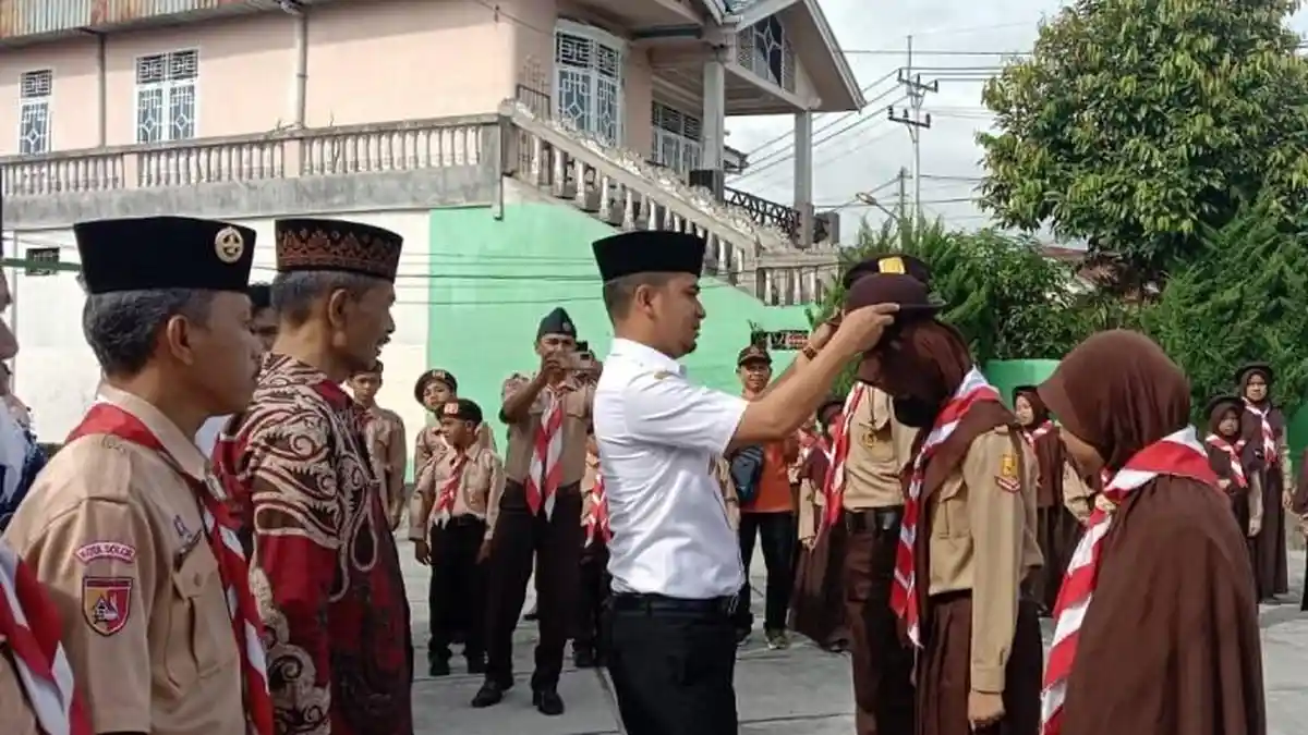 Kemah Karya Pramuka Madrasah di Padang Pariaman, Kota Solok Kirim 96 Peserta