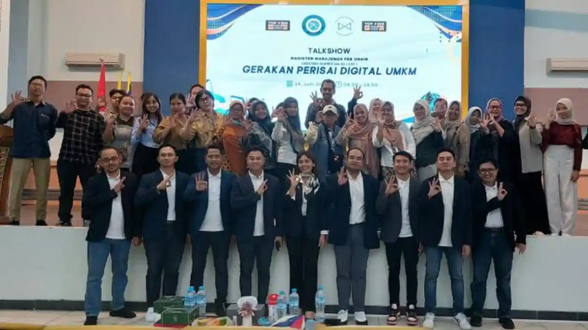Edukasi UMKM Hadapi Ancaman Kejahatan Siber, Departemen MM FEB Unair Gandeng BRI