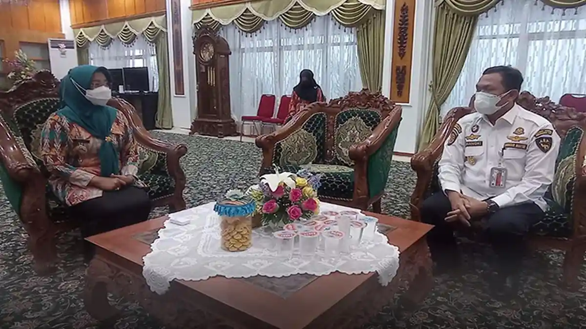 KSOP Kelas II Pontianak Audiensi Bersama Bupati Mempawah